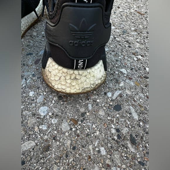 SOLD!!! ADIDAS NMD_R1 Primeknit Black 11 Men Running Athletic Sneakers - Picture 12 of 16